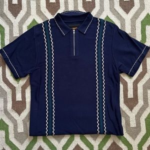 Butter Goods Newark Zip Polo Shirt